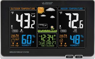 Weather Station Software closeup
